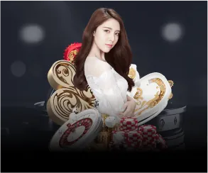 Hình ảnh casino trực tuyến với các trò baccarat, poker tại ga888vn app